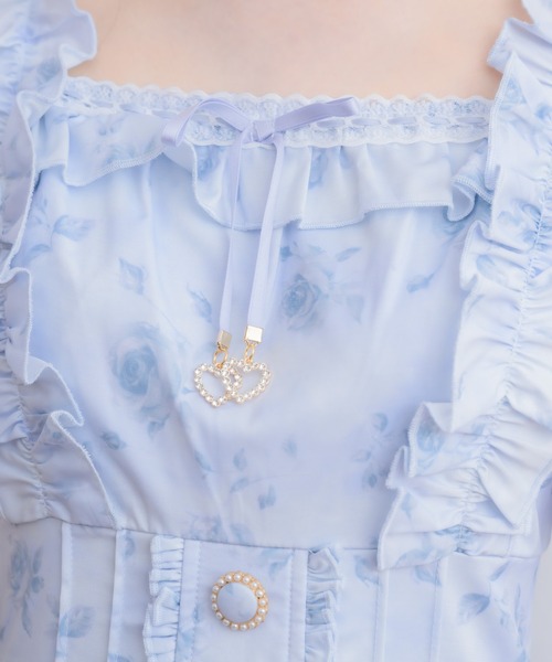 couture BY ROJITA(クチュールバイロジータ)の「ローズプリントオフショルフリルワンピース(ワンピース・レディース・ホワイト/ピンク/ブルー・FREE)」の21枚目の写真