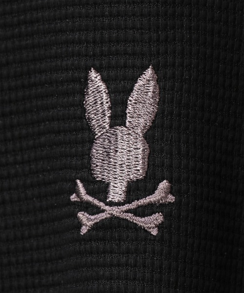 Psycho Bunny(サイコバニー)の「グリッドワッフル ワンポイントロングスリーブTシャツ(Tシャツ/カットソー・メンズ・ワインレッド/ブラック/ホワイト・MEDIUM/X-LARGE/LARGE/SMALL)」の19枚目の写真
