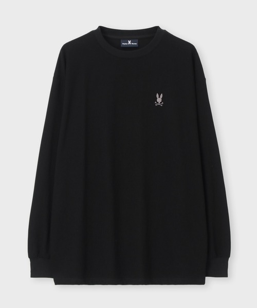 Psycho Bunny(サイコバニー)の「グリッドワッフル ワンポイントロングスリーブTシャツ(Tシャツ/カットソー・メンズ・ワインレッド/ブラック/ホワイト・MEDIUM/X-LARGE/LARGE/SMALL)」の18枚目の写真