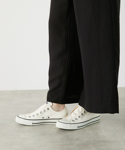 LOGEMENT DE CLAIRE（ロジュモンドクレール）の「【CONVERSE/コンバース 】オールスター スリップ N OX（スニーカー・レディース・ホワイト・2/3/4/5）」の6枚目の写真