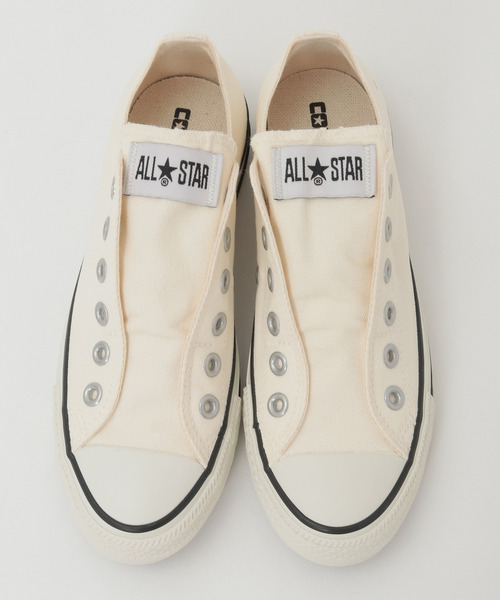 LOGEMENT DE CLAIRE（ロジュモンドクレール）の「【CONVERSE/コンバース 】オールスター スリップ N OX（スニーカー・レディース・ホワイト・2/3/4/5）」の3枚目の写真