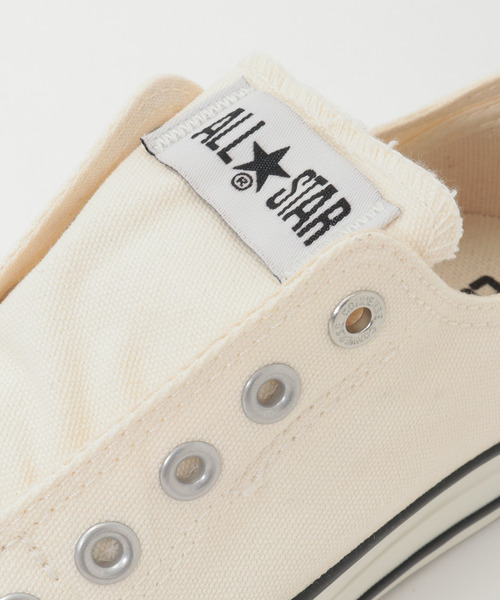LOGEMENT DE CLAIRE（ロジュモンドクレール）の「【CONVERSE/コンバース 】オールスター スリップ N OX（スニーカー・レディース・ホワイト・2/3/4/5）」の12枚目の写真