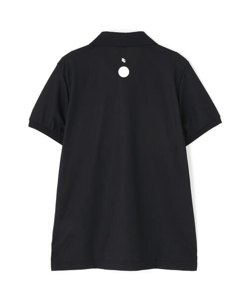 PEARLY GATES(パーリーゲイツ)の「【PEARLY GATES】【一部店舗&公式オンライン限定】 PG is PG 冷感ポリエステルベアハニカム半袖ポロシャツ(ポロシャツ・レディース・ブラック・LARGE/SMALL/MEDIUM)」の4枚目の写真