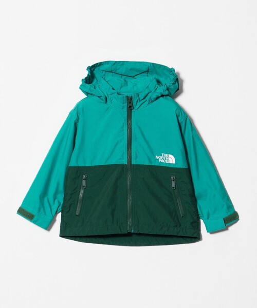 THE NORTH FACE(ザノースフェイス)の「【WEB限定】<THE NORTH FACE> コンパクトジャケット(ベビー)/ 80cm-90cm(マウンテンパーカー・キッズ・ライトピンク/ネイビー/ケリーグリーン・90cm/80cm)」の2枚目の写真