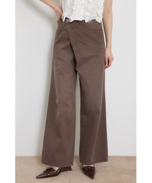2WAYウエストデザインデニムパンツ 夏服 秋服