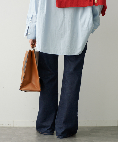 Deuxieme Classe(ドゥーズィエムクラス)の「* Modern Flare ジーンズ(デニムパンツ・レディース・ネイビー・36/34/38)」の3枚目の写真