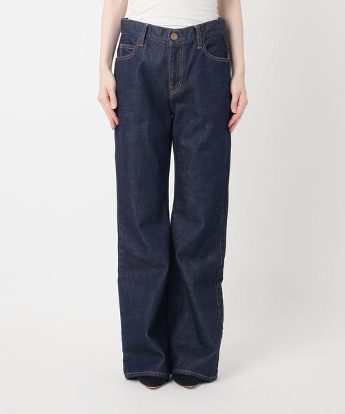 Deuxieme Classe(ドゥーズィエムクラス)の「* Modern Flare ジーンズ(デニムパンツ・レディース・ネイビー・36/34/38)」の14枚目の写真