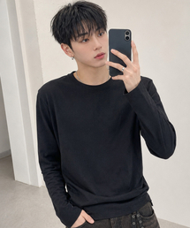 メンズエッセンシャル長袖Tシャツ-FEZK5101B03