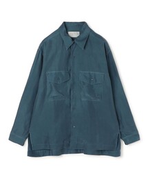シルク羽二重 ガーメントダイ シャツ
