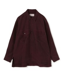 シルク羽二重 ガーメントダイ シャツ