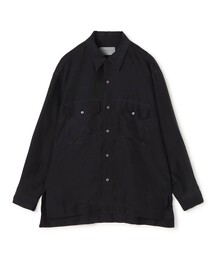 シルク羽二重 ガーメントダイ シャツ