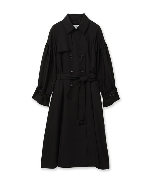 Audie a Muses(オーディアミューズ)の「【モデル美香着用】【軽量】ラグジュアリートレンチコート(トレンチコート・レディース・ブラック/ベージュ・FREE/36)」の22枚目の写真