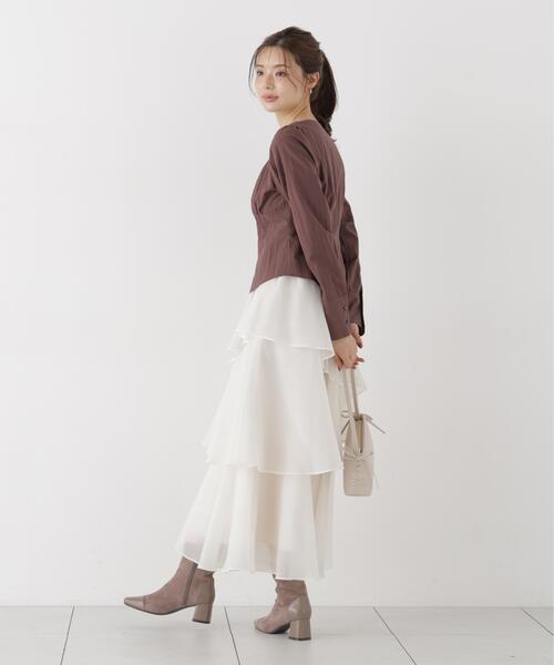 PROPORTION BODY DRESSING(プロポーションボディドレッシング)の「切替コンビブーツ / 1216282901(ブーツ・レディース・ブラック/ブラウン・23.0cm/23.5cm/24.0cm)」の4枚目の写真