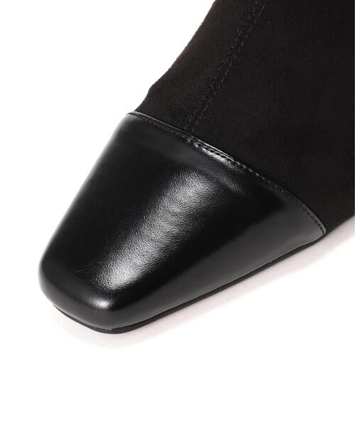 PROPORTION BODY DRESSING(プロポーションボディドレッシング)の「切替コンビブーツ / 1216282901(ブーツ・レディース・ブラック/ブラウン・23.0cm/23.5cm/24.0cm)」の10枚目の写真