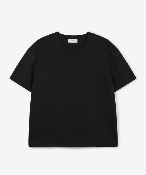 TNGT(ティーエヌジーティー)の「TNGT(ティーエヌジーティー)ミニマル クロップドTシャツ(Tシャツ/カットソー・メンズ・ブラック/ライトグレー・L/M)」の9枚目の写真