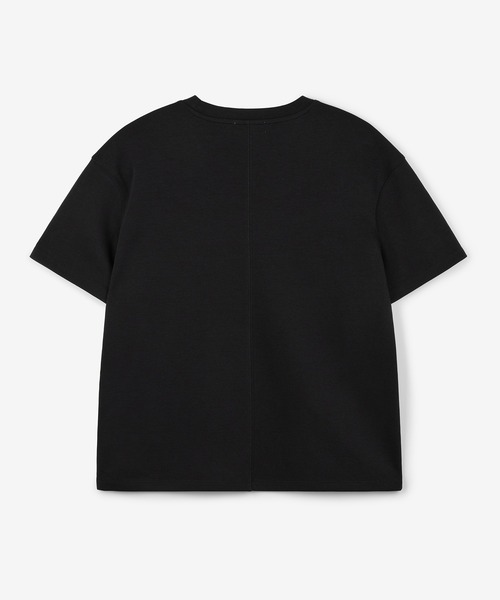 TNGT(ティーエヌジーティー)の「TNGT(ティーエヌジーティー)ミニマル クロップドTシャツ(Tシャツ/カットソー・メンズ・ブラック/ライトグレー・L/M)」の10枚目の写真