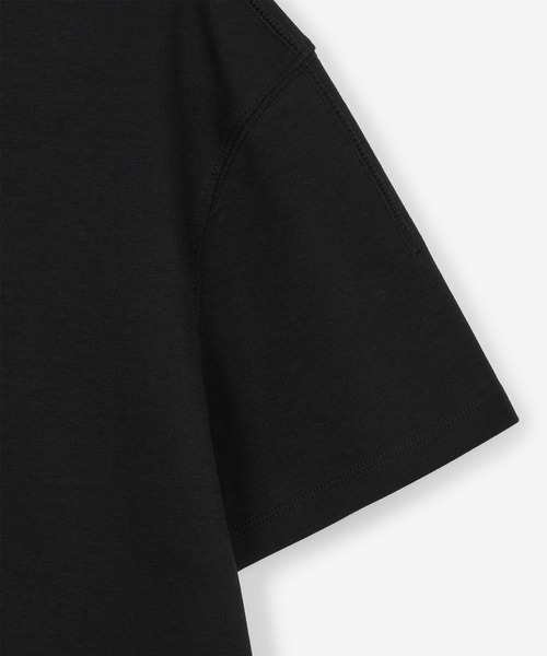 TNGT(ティーエヌジーティー)の「TNGT(ティーエヌジーティー)ミニマル クロップドTシャツ(Tシャツ/カットソー・メンズ・ブラック/ライトグレー・L/M)」の12枚目の写真