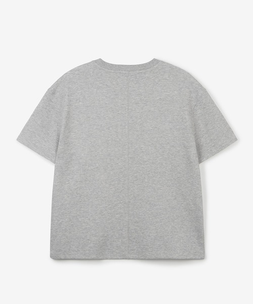 TNGT(ティーエヌジーティー)の「TNGT(ティーエヌジーティー)ミニマル クロップドTシャツ(Tシャツ/カットソー・メンズ・ブラック/ライトグレー・L/M)」の16枚目の写真