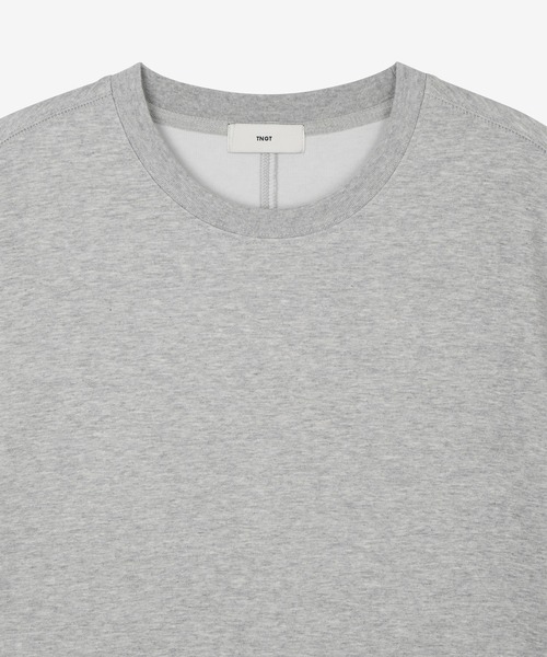 TNGT(ティーエヌジーティー)の「TNGT(ティーエヌジーティー)ミニマル クロップドTシャツ(Tシャツ/カットソー・メンズ・ブラック/ライトグレー・L/M)」の17枚目の写真