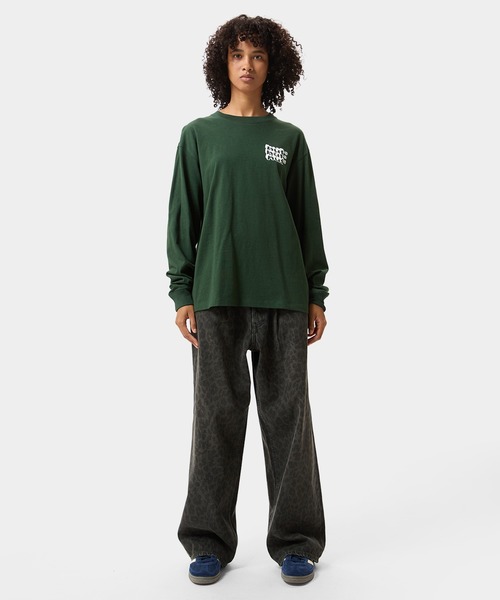 HUF（ハフ）の「HAND STACKED LS TEE（Tシャツ/カットソー・メンズ・ブラック系その他/ホワイト/グリーン系その他・XXL/XL/L/M/S）」の4枚目の写真