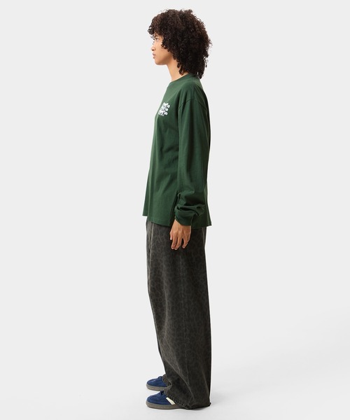HUF（ハフ）の「HAND STACKED LS TEE（Tシャツ/カットソー・メンズ・ブラック系その他/ホワイト/グリーン系その他・XXL/XL/L/M/S）」の5枚目の写真