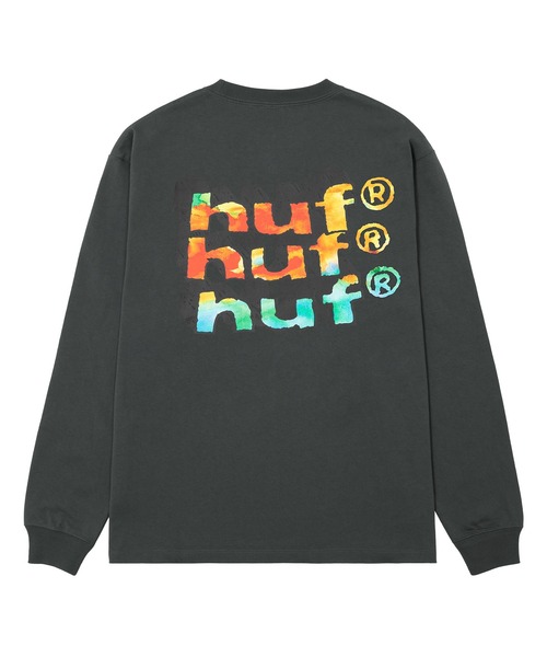 HUF（ハフ）の「HAND STACKED LS TEE（Tシャツ/カットソー・メンズ・ブラック系その他/ホワイト/グリーン系その他・XXL/XL/L/M/S）」の18枚目の写真