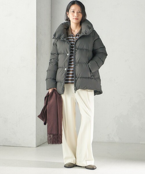 Pyrenex(ピレネックス)の「【SHIPS別注】PYRENEX: ELAURA 26AW(ダウンジャケット/コート・レディース・ブラック/ブラウン・38/36)」の3枚目の写真