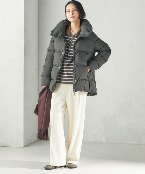 Pyrenex(ピレネックス)の「【SHIPS別注】PYRENEX: ELAURA 26AW(ダウンジャケット/コート・レディース・ブラック/ブラウン・38/36)」の4枚目の写真