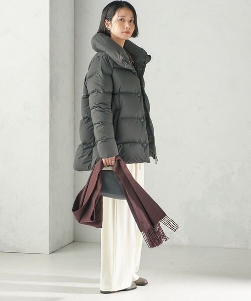 Pyrenex(ピレネックス)の「【SHIPS別注】PYRENEX: ELAURA 26AW(ダウンジャケット/コート・レディース・ブラック/ブラウン・38/36)」の6枚目の写真
