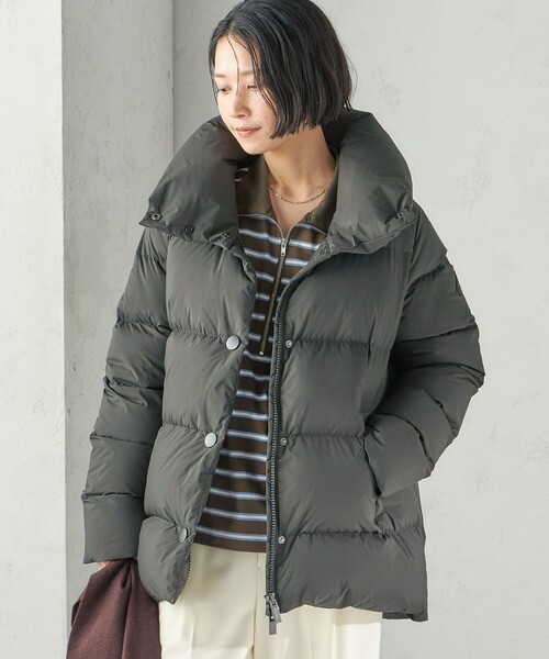 Pyrenex(ピレネックス)の「【SHIPS別注】PYRENEX: ELAURA 26AW(ダウンジャケット/コート・レディース・ブラック/ブラウン・38/36)」の7枚目の写真