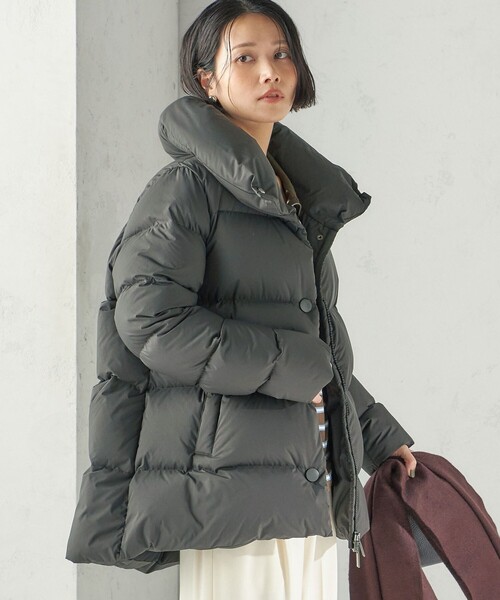 Pyrenex(ピレネックス)の「【SHIPS別注】PYRENEX: ELAURA 26AW(ダウンジャケット/コート・レディース・ブラック/ブラウン・38/36)」の10枚目の写真