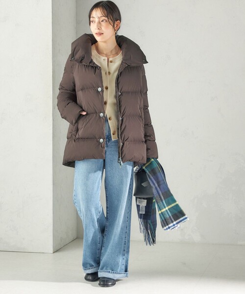Pyrenex(ピレネックス)の「【SHIPS別注】PYRENEX: ELAURA 26AW(ダウンジャケット/コート・レディース・ブラック/ブラウン・38/36)」の15枚目の写真