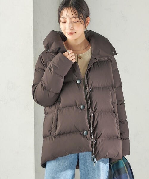 Pyrenex(ピレネックス)の「【SHIPS別注】PYRENEX: ELAURA 26AW(ダウンジャケット/コート・レディース・ブラック/ブラウン・38/36)」の17枚目の写真