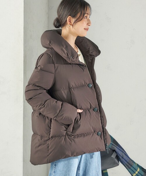 Pyrenex(ピレネックス)の「【SHIPS別注】PYRENEX: ELAURA 26AW(ダウンジャケット/コート・レディース・ブラック/ブラウン・38/36)」の20枚目の写真