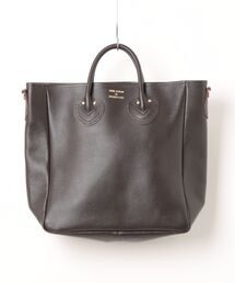 【YOUNG&OLSEN】EMBOSSED LEATHER D TOTE M