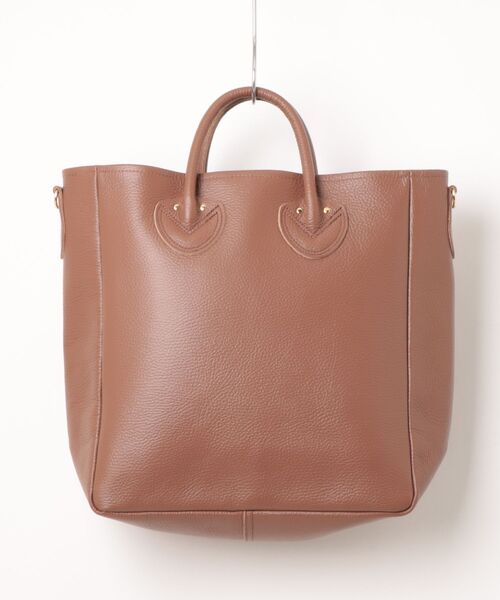 YOUNG&OLSEN The DRYGOODS STORE(ヤングアンドオルセン)の「【YOUNG&OLSEN】EMBOSSED LEATHER D TOTE M(トートバッグ・レディース・ブラック/ベージュ/ブラウン・FREE)」の4枚目の写真