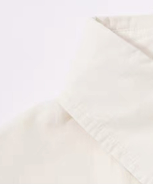 U:UME（ユーム）の「Contrast Embroidery Shirt（シャツ/ブラウス・メンズ・ブラウン/アイボリー・MEDIUM/X-LARGE/LARGE）」の3枚目の写真