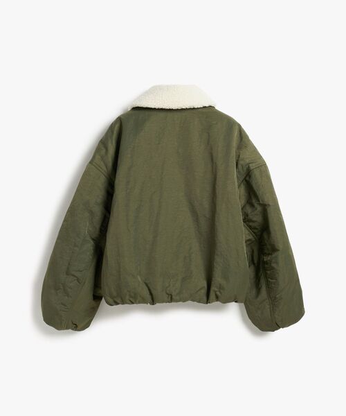 tommy jeans(トミー ジーンズ)の「ファーカラーユーティリティボンバージャケット(ブルゾン・レディース・グレー・SMALL/X-SMALL/MEDIUM)」の7枚目の写真