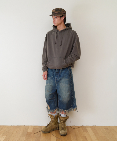 THEVINYLHOUSE（ザバイニルハウス）の「STRING WASHED HOODIE CHARCOAL（パーカー・メンズ・その他・SMALL/MEDIUM/LARGE）」の8枚目の写真