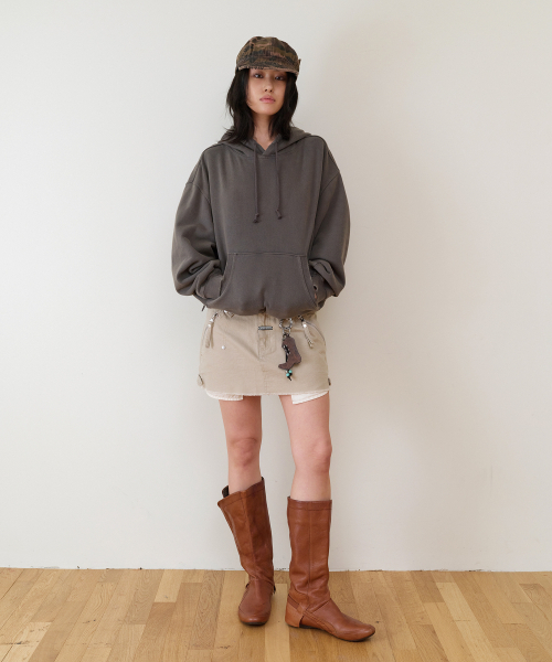 THEVINYLHOUSE（ザバイニルハウス）の「STRING WASHED HOODIE CHARCOAL（パーカー・メンズ・その他・SMALL/MEDIUM/LARGE）」の11枚目の写真