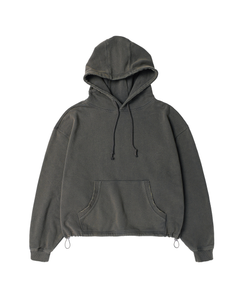 THEVINYLHOUSE（ザバイニルハウス）の「STRING WASHED HOODIE CHARCOAL（パーカー・メンズ・その他・SMALL/MEDIUM/LARGE）」の12枚目の写真