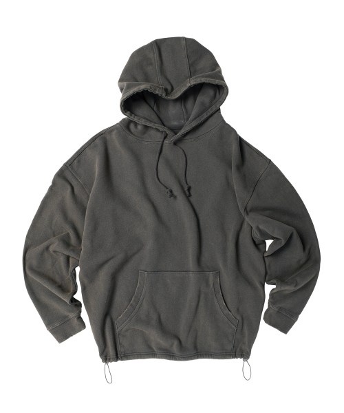 THEVINYLHOUSE（ザバイニルハウス）の「STRING WASHED HOODIE CHARCOAL（パーカー・メンズ・その他・SMALL/MEDIUM/LARGE）」の14枚目の写真