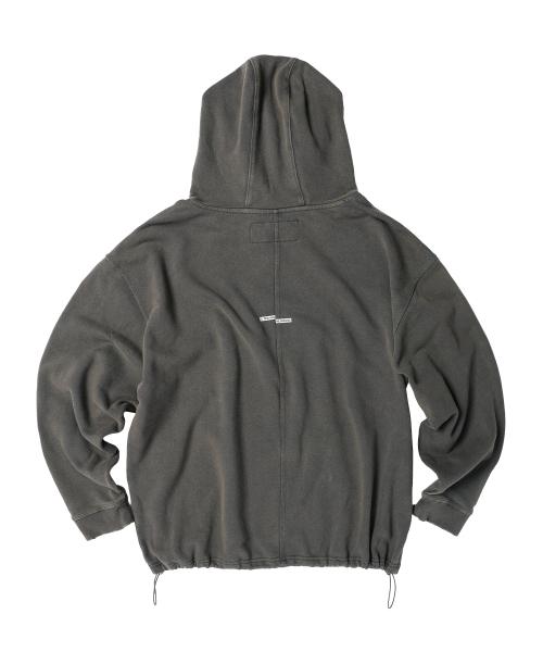 THEVINYLHOUSE（ザバイニルハウス）の「STRING WASHED HOODIE CHARCOAL（パーカー・メンズ・その他・SMALL/MEDIUM/LARGE）」の15枚目の写真
