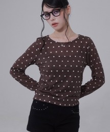 シアードットクルーネックロンT
