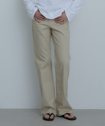 CCOMA（コンマ）の「CMJ36 サンドヘリンボーンフレアパンツ（デニムパンツ）」