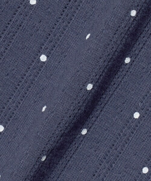 NICE WEATHER(ナイスウェザー)の「<NICE WEATHER>ドットレース カットソー(Tシャツ/カットソー・レディース・ホワイト/ネイビー/ライトグレー・FREE)」の22枚目の写真