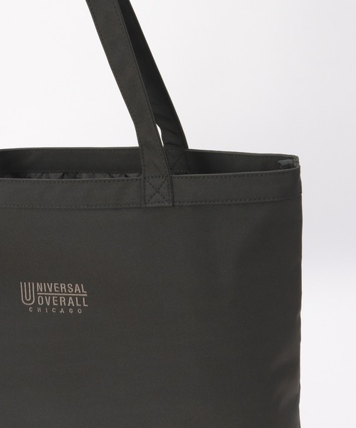 UNIVERSAL OVERALL（ユニバーサルオーバーオール）の「UNIVERSAL OVERALL ユニバーサルオーバーオール タッサーダブルフェイストートバッグ（トートバッグ・メンズ・チャコール/ブラック/ブラウン系その他・FREE）」の7枚目の写真