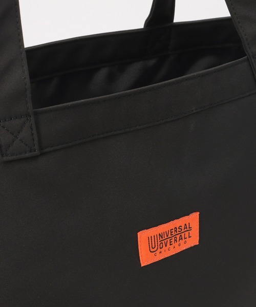 UNIVERSAL OVERALL（ユニバーサルオーバーオール）の「UNIVERSAL OVERALL ユニバーサルオーバーオール タッサーダブルフェイストートバッグ（トートバッグ・メンズ・チャコール/ブラック/ブラウン系その他・FREE）」の9枚目の写真