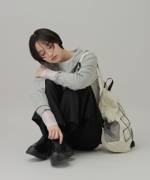 LAKOLE(ラコレ)の「クロスコ-ドバックパック / 1090924(バックパック/リュック・レディース・グレー/ブラウン/ブラック/アイボリー・FREE)」の9枚目の写真