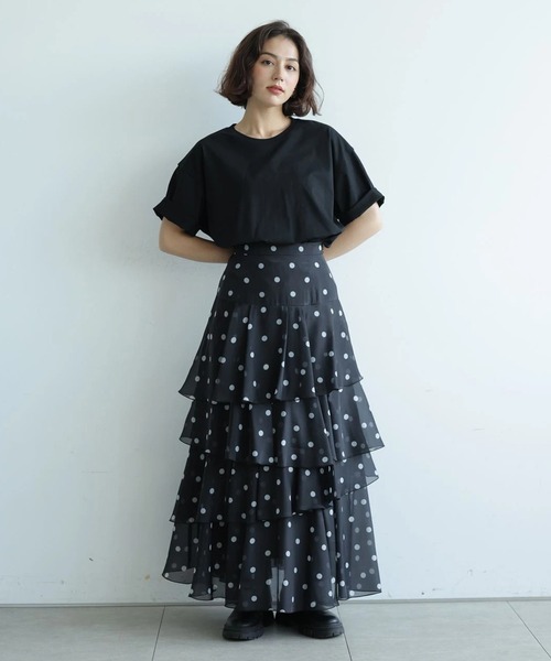 Arpege story(アルページュストーリー)の「〈着るスキンケア〉ユニセックスTシャツ(Tシャツ/カットソー・レディース・ブラック/ホワイト・FREE)」の7枚目の写真